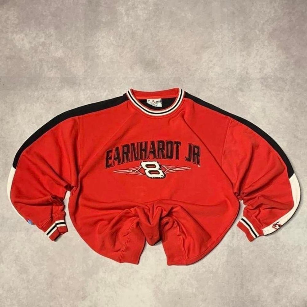 Vintage Earnhardt Jr NASCAR Crewneck